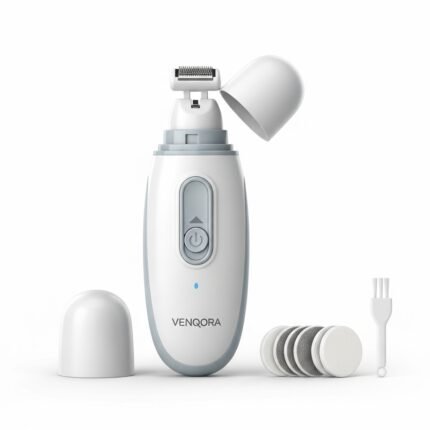 Venqora Electric Baby Nail Trimmer | Safe Gentle Filer Kit for Newborns